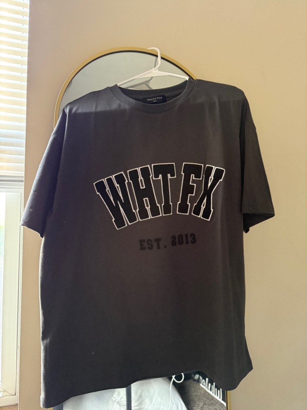 White Fox Boutique Black Graphic WHTFX Tee